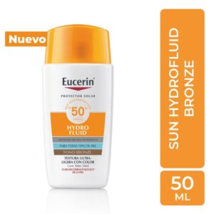 Eucerin Protector Solar Hydro Fluid Ultra Ligera Tono Oscuro 50fps 50ml