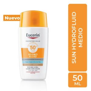 Eucerin Protector Solar Hydro Fluid Ultra Ligera Tono Medio 50fps 50ml